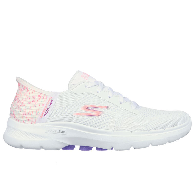 Women's Slip-Ins: GO WALK 6 - Vivid Idea-Running Shoes