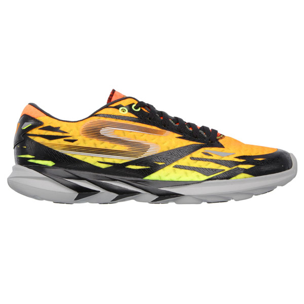 Men's Extra Wide Fit (4E) Shoes - Speed Black/Orange