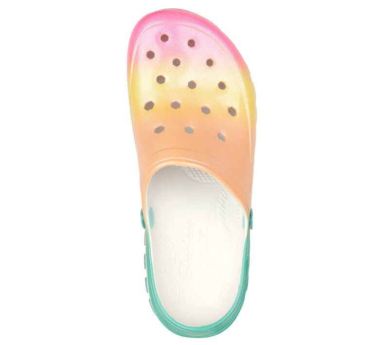 Women's Foamies: Arch Fit Footsteps - Color Dreams