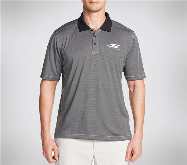 Skechers Men GO Golf Eagle Polo Shirt Black