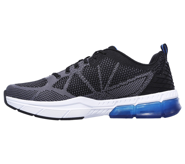 Skechers Men Trontom - Saliano Black/Blue-Running Shoes