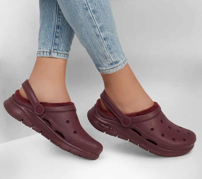 Women's Foamies: Arch Fit Lined - Cozy Gal