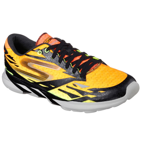 Men's Extra Wide Fit (4E) Shoes - Speed Black/Orange