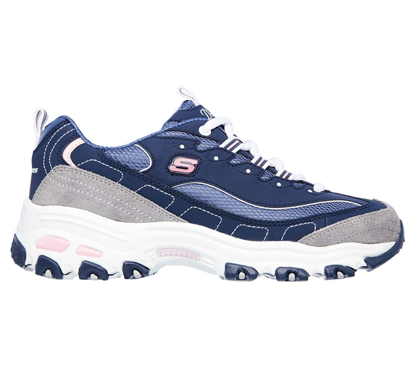 Women's D'Lites - New Journey Navy/Gray