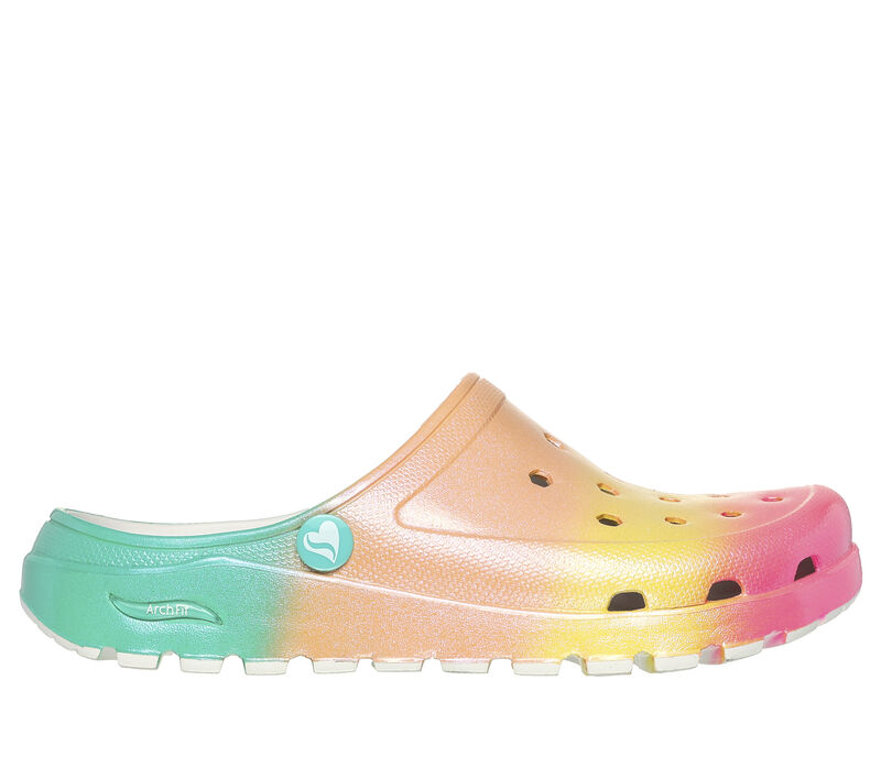 Women's Foamies: Arch Fit Footsteps - Color Dreams