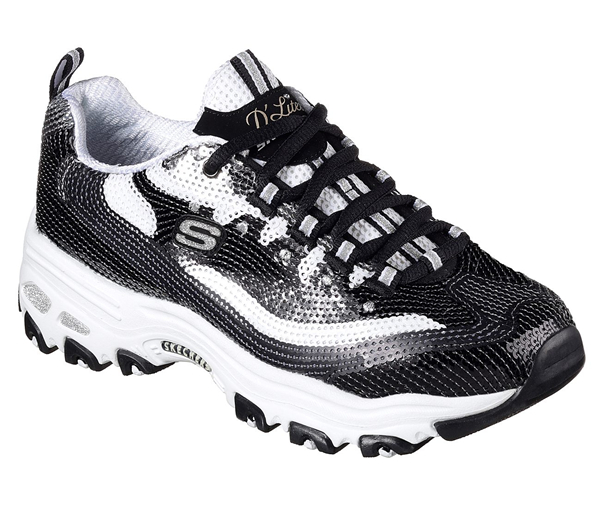 Women's D'Lites - Made to Shine Black/White