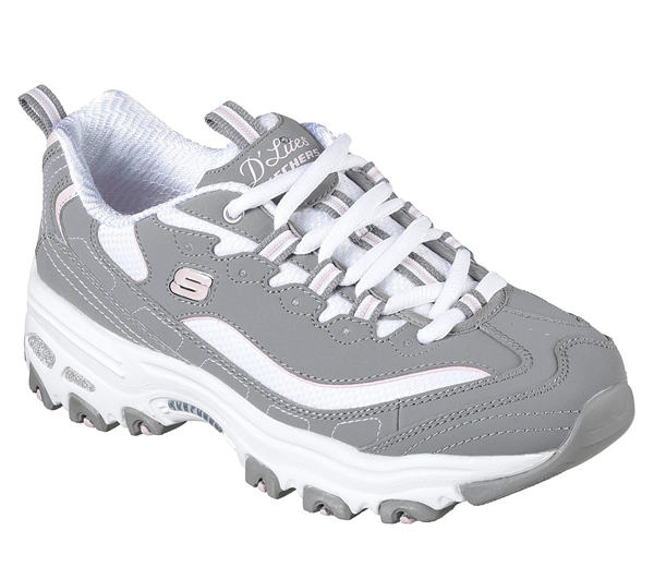 Women's D'Lites - Biggest Fan Gray/White