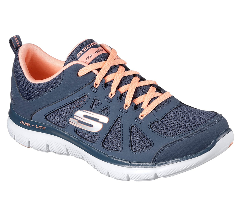 Skechers Women Flex Appeal 2.0 - Simplistic Slate Gray-Running Shoes