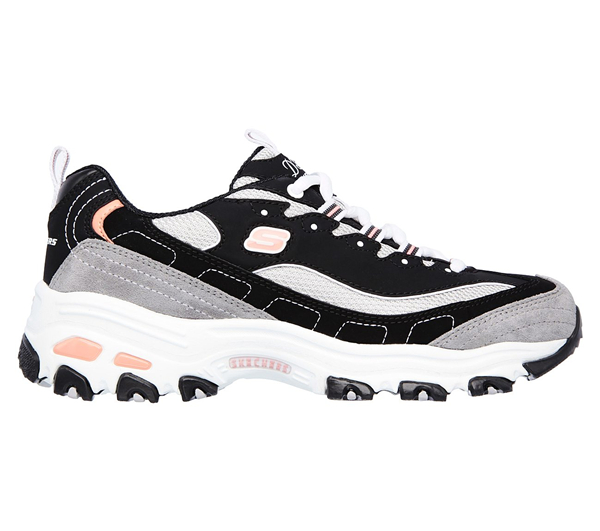Women's D'Lites - New Journey Black/White/Gray