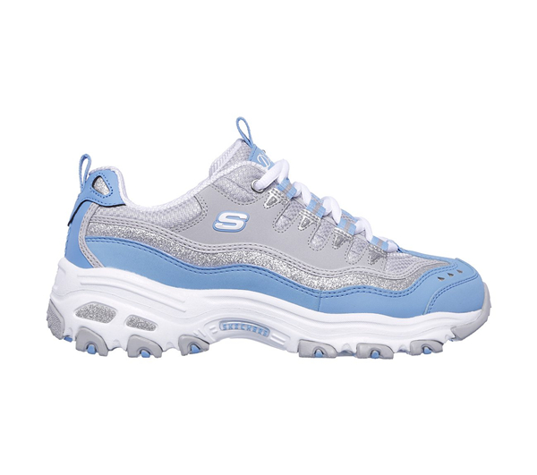 Women's D'Lites - New Retro Light Blue/Gray
